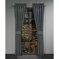 Queen Street Prairie Rod Pocket Room Darkening Set of 2 Curtain Panel