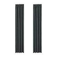 Queen Street Prairie Rod Pocket Room Darkening Set of 2 Curtain Panel