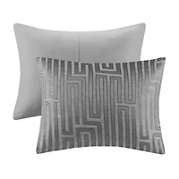 Madison Park Hayden 10-Piece Luxury Jacquard Comforter & Quilt Set