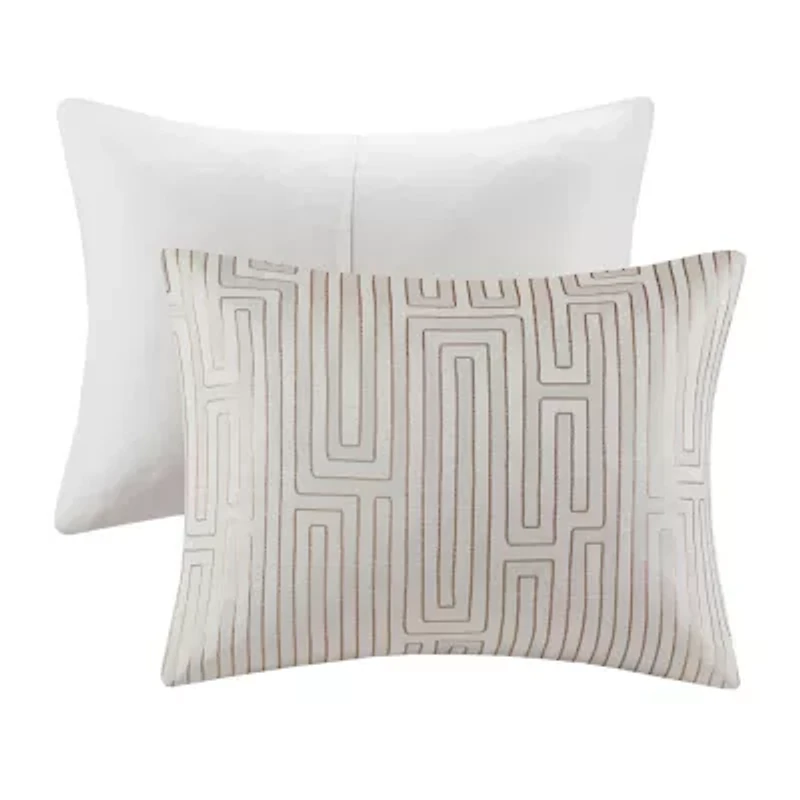 Madison Park Hayden 10-Piece Luxury Jacquard Comforter & Quilt Set