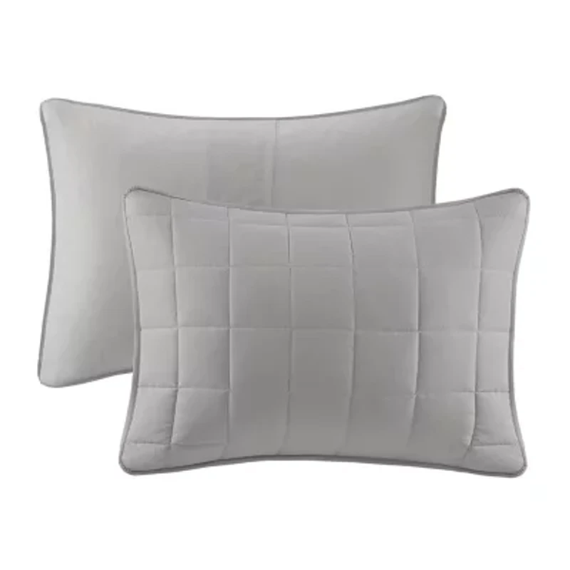 Madison Park Hayden 10-Piece Luxury Jacquard Comforter & Quilt Set