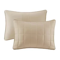 Madison Park Hayden 10-Piece Luxury Jacquard Comforter & Quilt Set