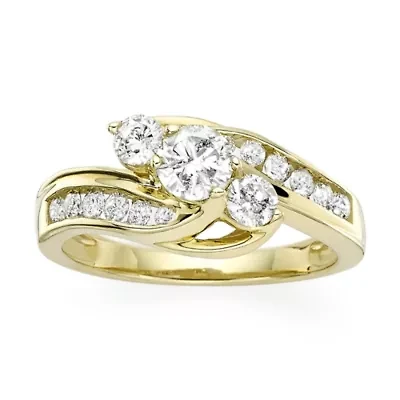 Love Lives Forever™ 1 CT.T.W. Natural Diamond 10K Yellow Gold Ring