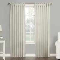 No 918 Jacob Tab Top Sheer Single Curtain Panel