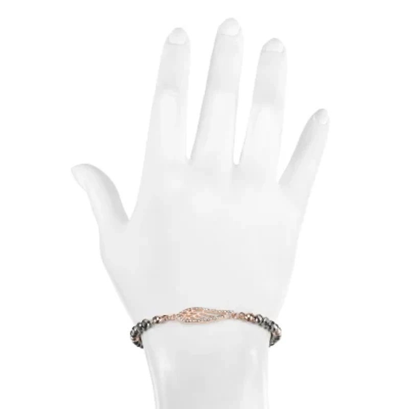 Bijoux Bar Delicates Angel Wing Womens Stretch Bracelet