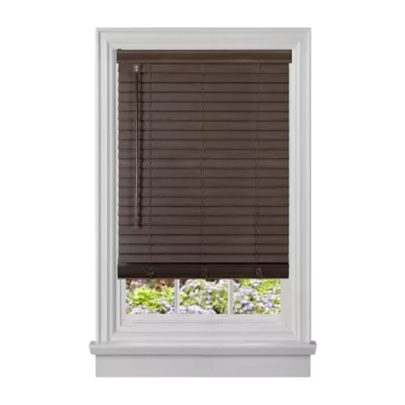 Achim Gii Madera Falsa 2" Cordless Faux Wood Blind