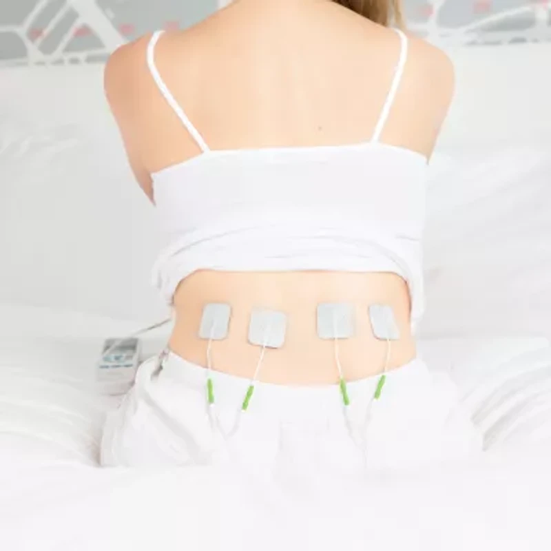 Prospera 10-Speed FDA Approved Tens Unit Electronic Pulse Massager with 8-Pads and LCD Display