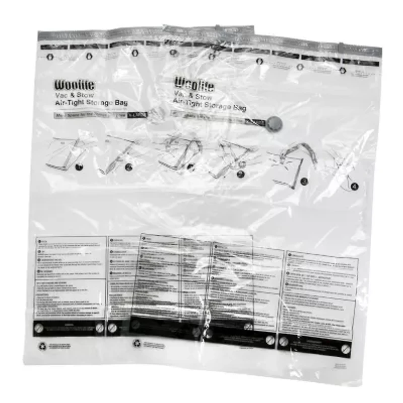 Kennedy International Vac & Stow Air-Tight 2-pc. Storage Bag