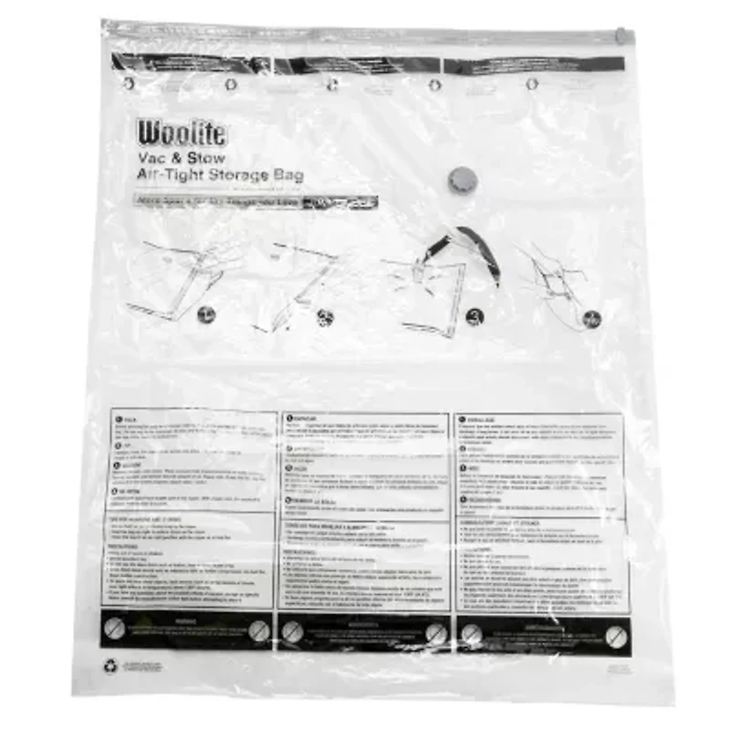 Kennedy International Jumbo Vac & Stow Air-Tight Storage Bag