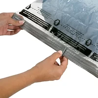 Kennedy International Large Vac & Stow Air-Tight 4-pc. Storage Bag