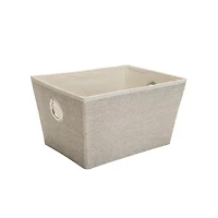 Kennedy International Beige Fabric Storage Box
