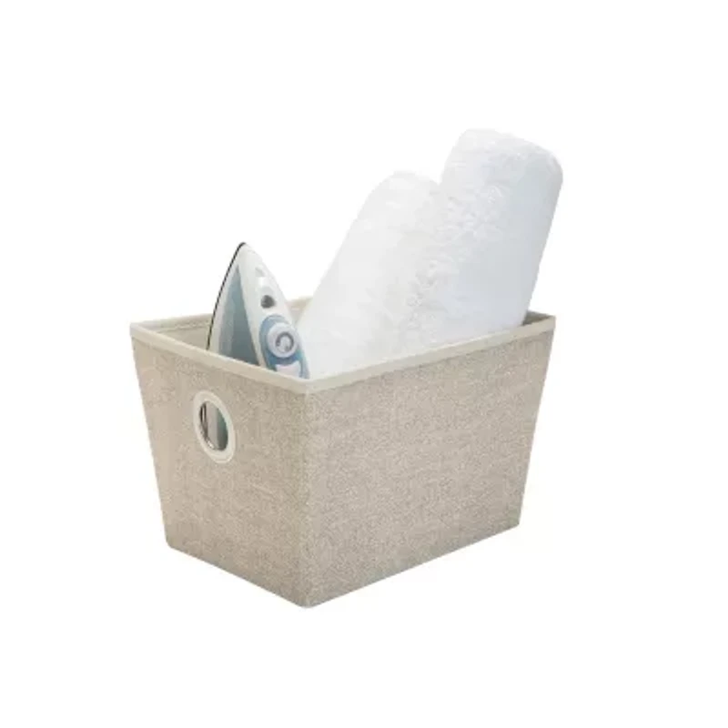 Kennedy International Beige Fabric Storage Box