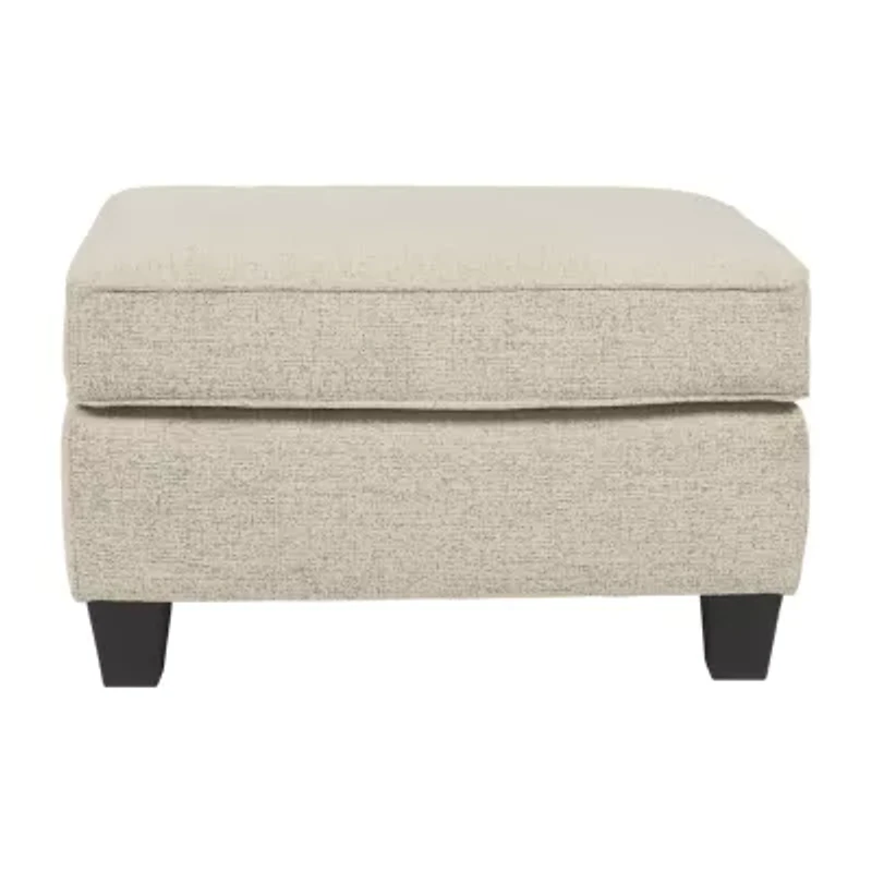 Signature Design by Ashley® Abinger Collection Upholstered Ottoman