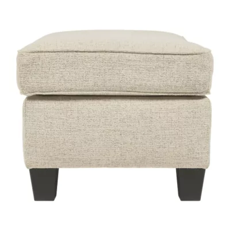 Signature Design by Ashley® Abinger Collection Upholstered Ottoman
