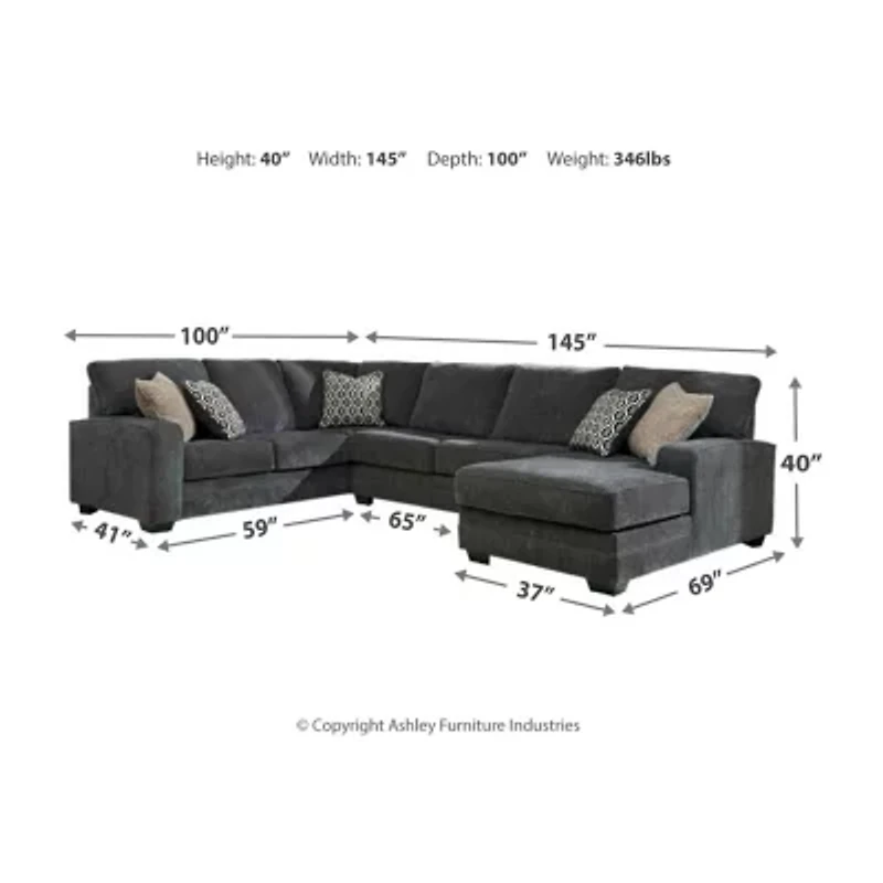 Signature Design by Ashley® Tracling 3-Piece Sectional