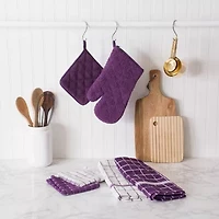Design Imports Terry Kitchen 3-pc. Pot Holder Set