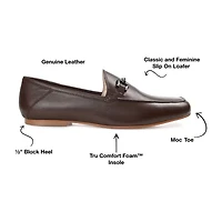 Journee Signature Giia Womens Moc Closed Toe Loafers