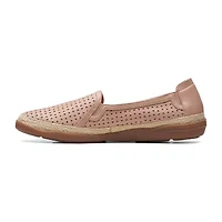 Clarks Elaina Ruby Womens Closed Toe Slip-On Shoe