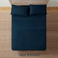 Blue Loom Lane 400tc Sheet Set