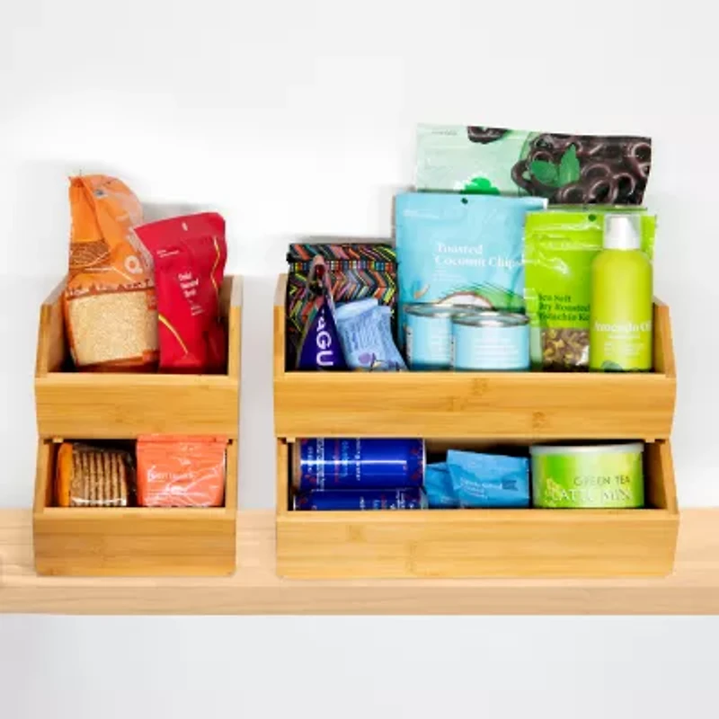 Home Expressions Medium Stackable Storage Bin