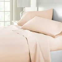 Home Expressions Cool and Crisp Cotton Percale Sheet Set