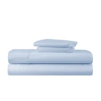 Liz Claiborne 600TC Cotton Sateen Dobby Stripe Wrinkle Free Sheet Set