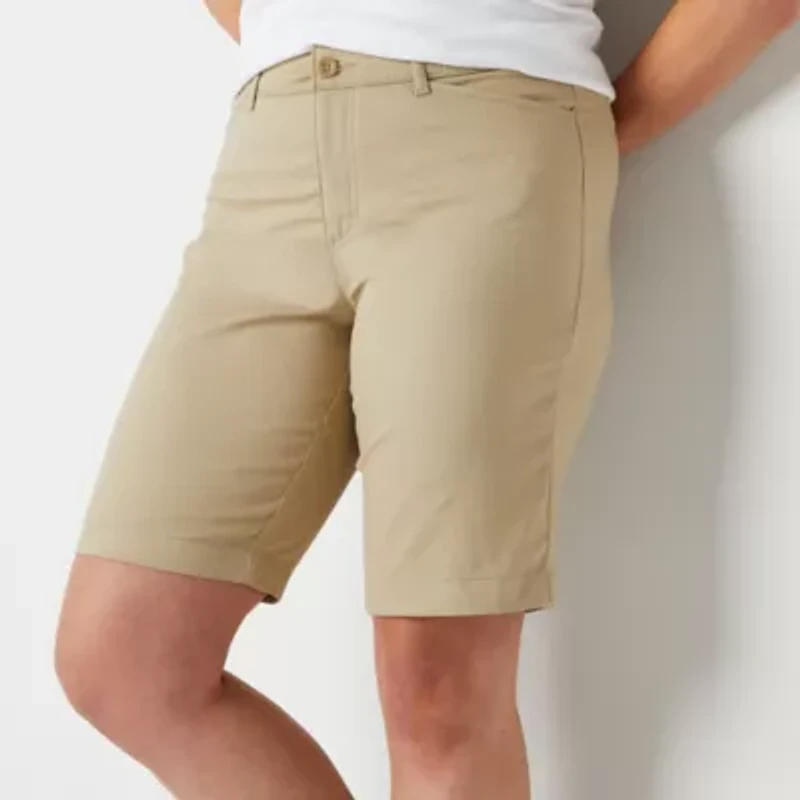 St. John's Bay Womens 12" Mid Rise