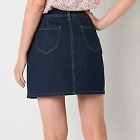 St. John's Bay Womens Mid Rise Tall Skort