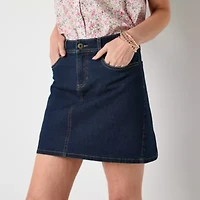 St. John's Bay Womens Mid Rise Tall Skort