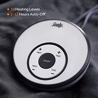 Sealy® Flannel Heated Midweight Blanket