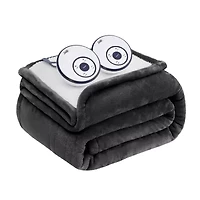 Sealy® Flannel & Sherpa Heated Midweight Blanket