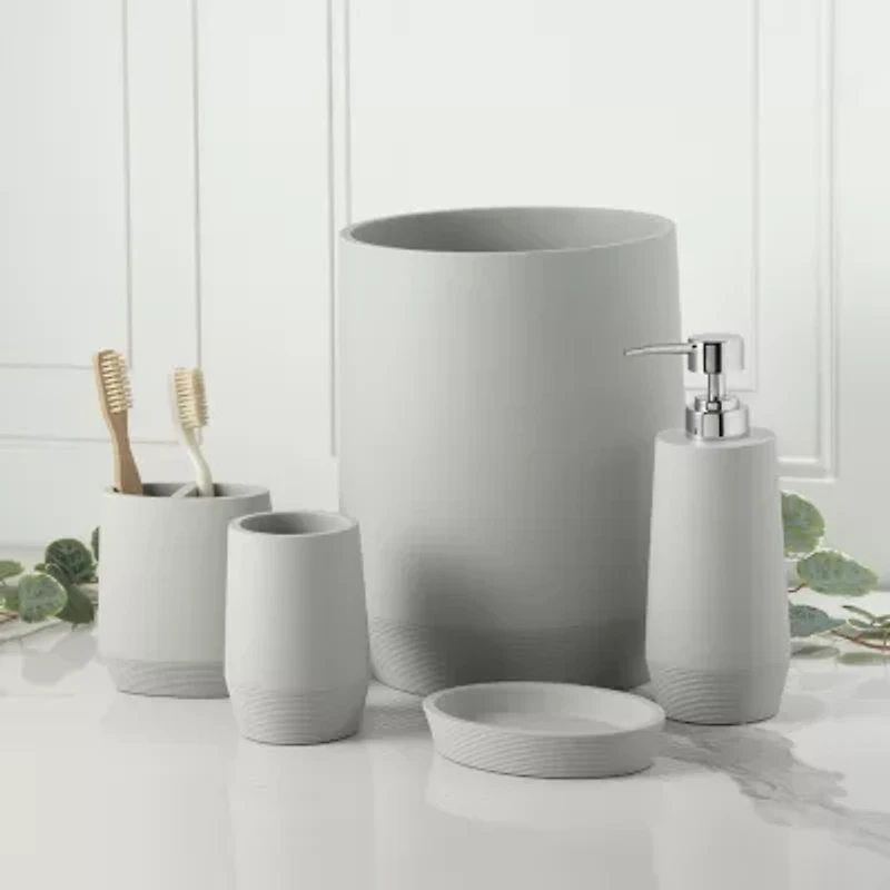 Avanti Arbor Gray Soap Dish