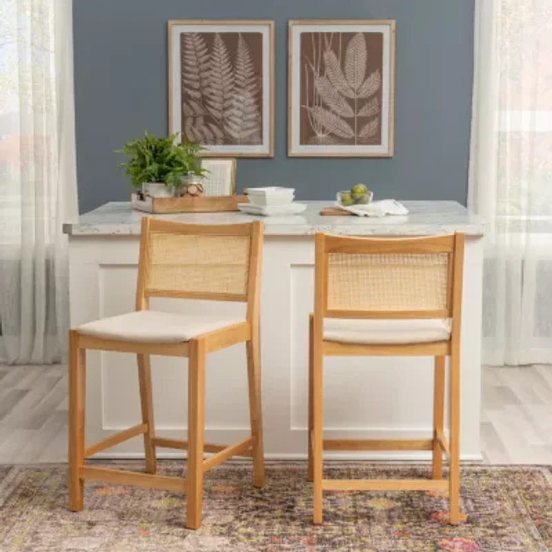 Beymer 1 Pair Counter Height Bar Stool