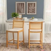 Beymer 1 Pair Counter Height Bar Stool