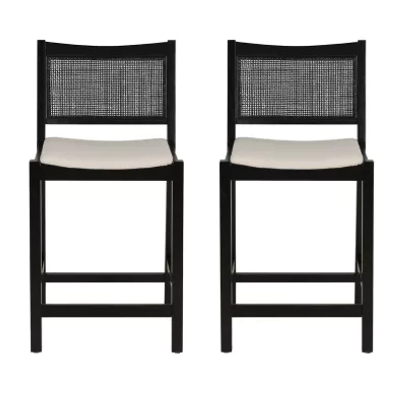 Beymer 1 Pair Counter Height Bar Stool