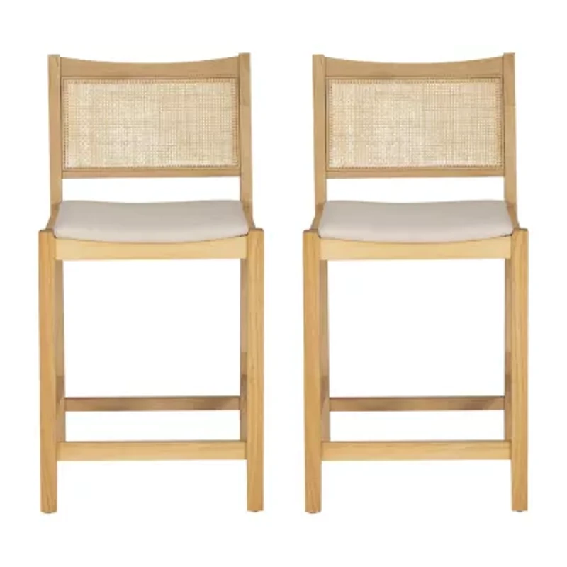 Beymer 1 Pair Counter Height Bar Stool