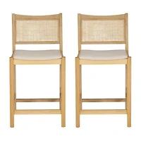 Beymer 1 Pair Counter Height Bar Stool