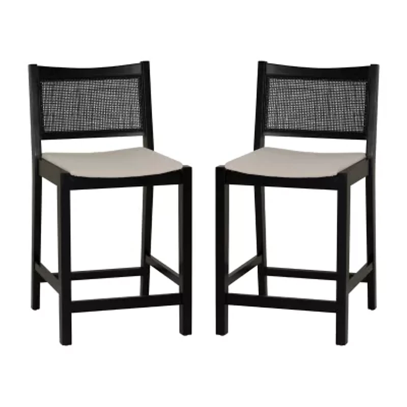 Beymer 1 Pair Counter Height Bar Stool