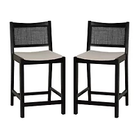 Beymer 1 Pair Counter Height Bar Stool