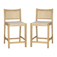 Beymer 1 Pair Counter Height Bar Stool