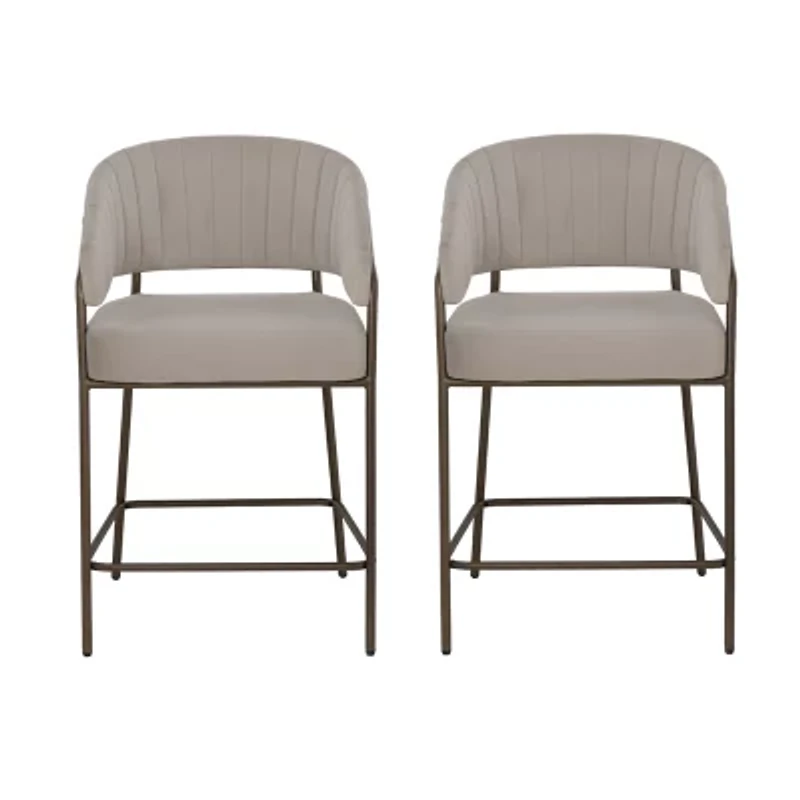 Kinneloa 1 Pair Counter Height Bar Stool