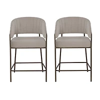 Kinneloa 1 Pair Counter Height Bar Stool