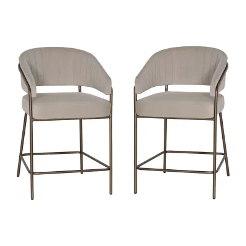 Kinneloa 1 Pair Counter Height Bar Stool