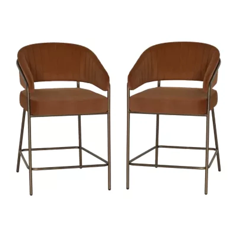 Kinneloa 1 Pair Counter Height Bar Stool