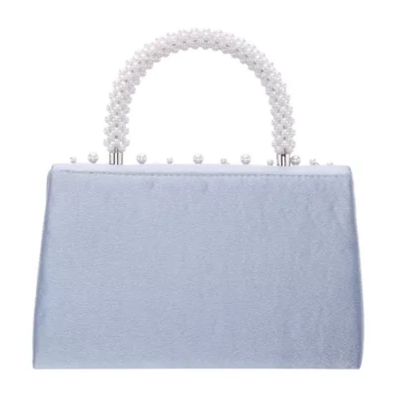 N By Nina Pearl Flap Satchel Evening Bag