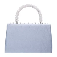 N By Nina Pearl Flap Satchel Evening Bag
