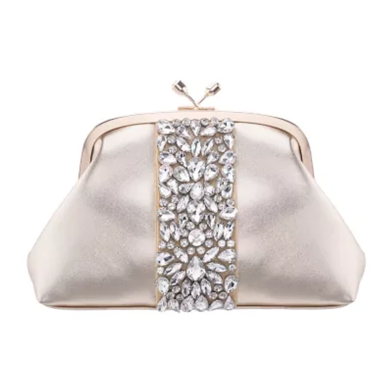 N By Nina Crystal Frame Evening Bag