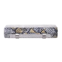 N By Nina Snake Minaudiere Evening Bag