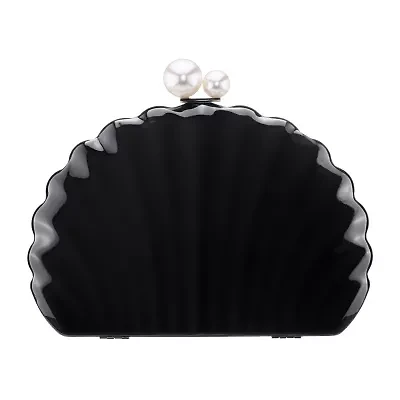 N By Nina Seashell Minaudiere Evening Bag