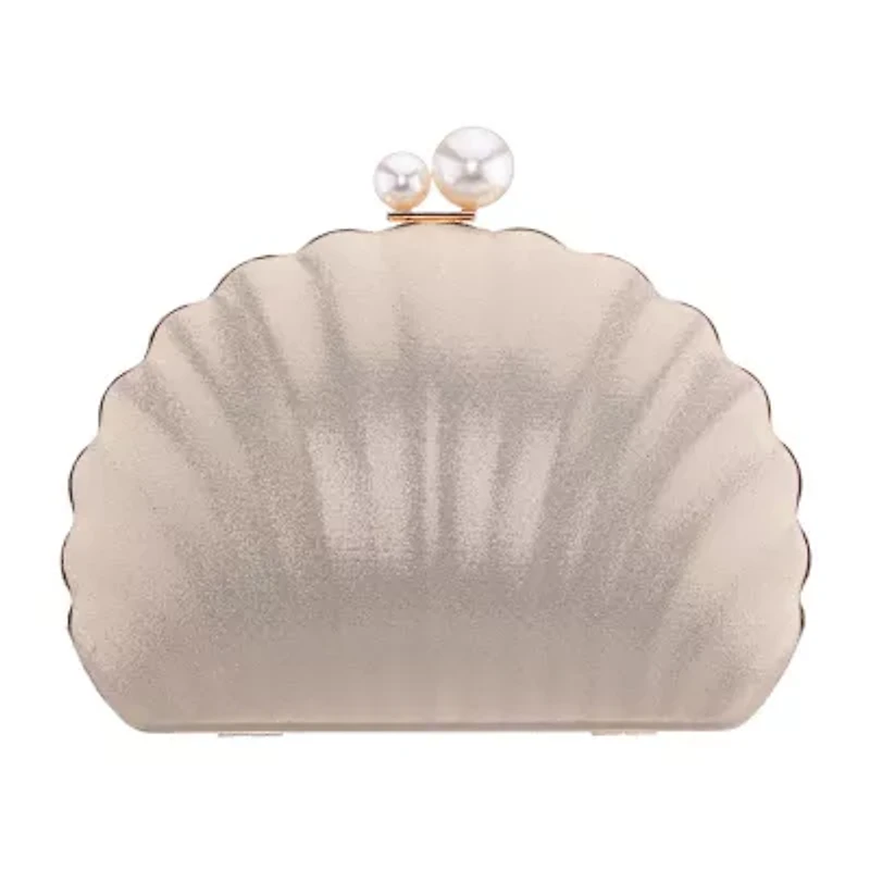 N By Nina Seashell Minaudiere Evening Bag